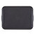 Cambro 1418CWNSH485 14" x 18" Smoked Metal Non-Skid Polycarbonate Rectangular Camwear Tray with Handles - 12/Case