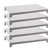 Cambro CPSK1824S5480 24" W x 18" D Speckled Gray Polypropylene Solid Camshelving Elements Shelf Plate Kit