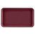 Cambro 915522 8.75" x 15" Burgundy Wine High-Impact Fiberglass Rectangular Camtray - 12/Case
