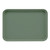 Cambro 1622107 16" x 22" Rectangular Fiberglass Pearl Gray Camtray - 12/Case