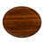 Cambro 2700308 22" x 26.875" Burma Teak Fiberglass Oval Serving Camtray - 6/Case