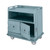 Cambro MDC24F401 44.50" W x 44" H x 30" D Slate Blue Polyethylene Flat Top Beverage Service Cart