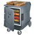 Cambro CMBH1826LC191 30.50" W x 42.38" H x 42" D Granite Gray Polyethylene Low Profile Electric Camtherm Hot Cart - 110V