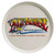 Cambro 1550148 16" Dia. Round Fiberglass White Serving Camtray - 12/Case