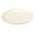 Cambro 1550148 16" Dia. Round Fiberglass White Serving Camtray - 12/Case