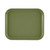 Cambro 810428 9.88" x 8" Olive Green High-Impact Fiberglass Rectangular Camtray - 12/Case