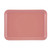 Cambro 46409 6" x 4.25" Blush High-Impact Fiberglass Rectangular Camtray - 12/Case