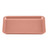 Cambro 46409 6" x 4.25" Blush High-Impact Fiberglass Rectangular Camtray - 12/Case