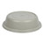 Cambro 103VSNH10 10.19" Antique Parchment Fiberglass Round Versa Camcover Plate Cover - 12/Case