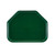 Cambro 1418TR119 14" x 18" Trapezoid Fiberglass Sherwood Green Camtray - 12/Case