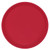 Cambro 1300221 13" Dia. Ever Red Round Fiberglass Serving Camtray - 12/Case