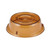 Cambro 909CW153 9.75" Amber Lightweight Polycarbonate Stackable Round Camwear Camcover - 12/Case