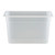 Cambro 38PP190 6.94" W x 7.88" H x 8" D Translucent Polypropylene 1/3 Size Food Pan - 6/Case