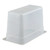 Cambro 38PP190 6.94" W x 7.88" H x 8" D Translucent Polypropylene 1/3 Size Food Pan - 6/Case