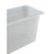 Cambro 38PP190 6.94" W x 7.88" H x 8" D Translucent Polypropylene 1/3 Size Food Pan - 6/Case