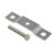 Cambro CSFF 6.05" x 1.05" x 3.05" Silver Stainless Steel Seismic Foot Camshelving Accessory - 2 Cases