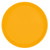 Cambro 1300504 13" Dia. Mustard Round Fiberglass Serving Camtray - 12/Case