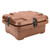 Cambro 240MPC157 6.3 Qt. Coffee Beige Polyethylene Top Loading for Half Size Food Pans CamCarrier