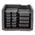 Cambro EPPMTSW110 20.5" W x 12.63" H x 16.23" D Black Polypropylene Top Load Eco-Friendly Dishwasher Safe Cam GoBox Insulated Food Pan Carrier