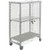 Cambro CPMU244867SUPKG 26-3/4" W x 50-1/4" L x 67-3/4" H Stainless Steel Wire MoBile Camshelving Premium Mobile Security Unit