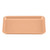 Cambro 57117 6.94" x 4.94" Dark Peach High-Impact Fiberglass Rectangular Camtray - 12/Case