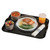 Cambro MDCPC9CW135 9.13" Clear Lightweight Polycarbonate Stackable Round Camwear Camcover - 12/Case