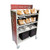 Cambro CPM244867FX2480 48" W x 67" H x 24" D Speckled Gray Steel Camshelving Premium Mobile Flex Station Unit