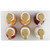 TableCraft Products 484 Beige ABS Tops Salad Dressing Dispenser Set
