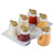 TableCraft Products 484 Beige ABS Tops Salad Dressing Dispenser Set