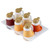TableCraft Products 484 Beige ABS Tops Salad Dressing Dispenser Set
