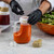 TableCraft Products 484 Beige ABS Tops Salad Dressing Dispenser Set