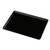 Cambro 1216D110 12" X 16" Rectangular Black Dietary Tray - 12/Case