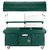 Cambro KVC854C519 Kentucky Green with 4 Pan Wells and Canopy CamKiosk Cart