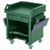 Cambro VCSWRHD519 Kentucky Green Double Wall Polyethylene Versa Cash Register Cart