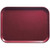 Cambro 3242522 31.9 Cm x 41.9 CmRectangular Metric Burgundy Wine Fiberglass Camtray - 12/Case