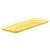 Cambro 926MT145 8 7/8" x 25 9/16" x 1" Yellow Rectangular Fiberglass Market Display Tray - 12/Case