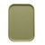 Cambro 1015428 10" x 15" Olive Green Fiberglass Rectangular Camtray - 24/Case