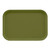 Cambro 1015428 10" x 15" Olive Green Fiberglass Rectangular Camtray - 24/Case