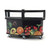 Cambro CVC75W15 75" W x 33.5" D x 53.13" H Fruit and Vegetable Wrap Polyethylene Open Well Design Vending Cart