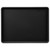 Cambro 1220D110 12" X 20" Rectangular Black Dietary Tray - 12/Case