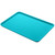 Cambro 1224MT140 12 7/16" x 24" x 3/4" Green Rectangular Fiberglass Market Display Tray - 12/Case