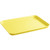 Cambro 1318MT145 12 5/8" x 17 3/4" x 1 1/16" Yellow Rectangular Fiberglass Market Display Tray - 12/Case