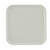 Cambro 1313101 13" x 13" Antique Parchment Square Fiberglass Metric Camtray - 12/Case