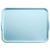 Cambro 1418H177 14" X 18" Rectangular Sky Blue Camtray Dietary Tray - 12/Case