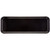 Cambro 92615MT110 8 7/8" x 25 1/2" x 1 1/2" Black Rectangular Fiberglass Display Market Pan - 12/Case