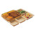 Cambro 1411CW133 5 Compartment Beige Camwear Tray-On-Tray Meal Delivery Tray - 24/Case