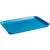 Cambro 1218MT142 11 1/2" x 17 3/4" x 1" Blue Rectangular Fiberglass Market Display Tray - 12/Case