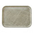 Cambro 3046215 11.81" x 18.13" Abstract Gray Rectangular Fiberglass Metric Camtray - 12/Case