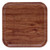 Cambro 1313304 13" x 13" Country Oak Square Fiberglass Metric Camtray - 12/Case
