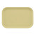 Cambro 1116536 10" x 15" Lemon Chiffon Fiberglass Rectangular Camtray - 24/Case